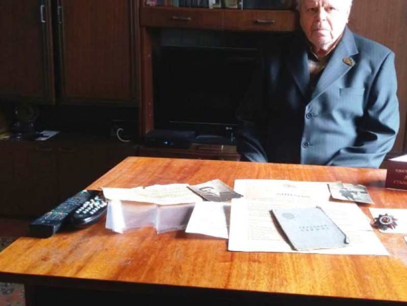 Волгоградец передал музею «Красного Октября» Орден Отечественной войны своего погибшего за Родину отца