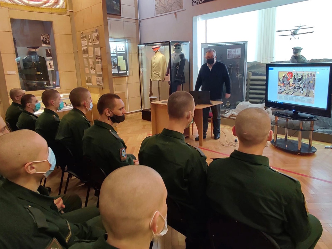 Волгоградские военные провели 2 февраля культурно