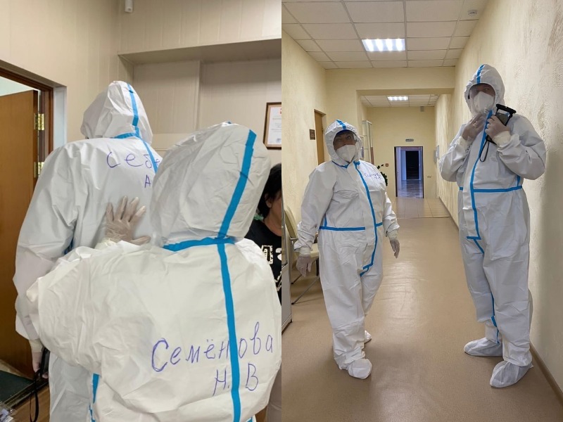 Двое руководителей областного здравоохранения лично проверили работу ковидных госпиталей в Волгограде