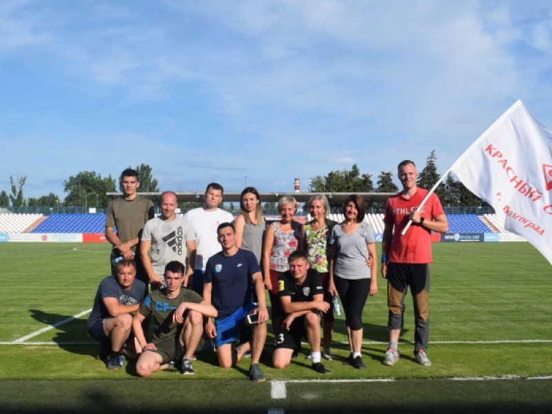 Волгоградские заводчане сдали нормы ГТО