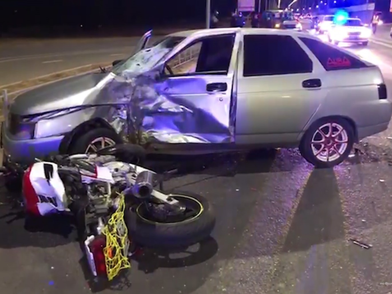В Волгограде водитель легковушки сбил мотоциклиста насмерть