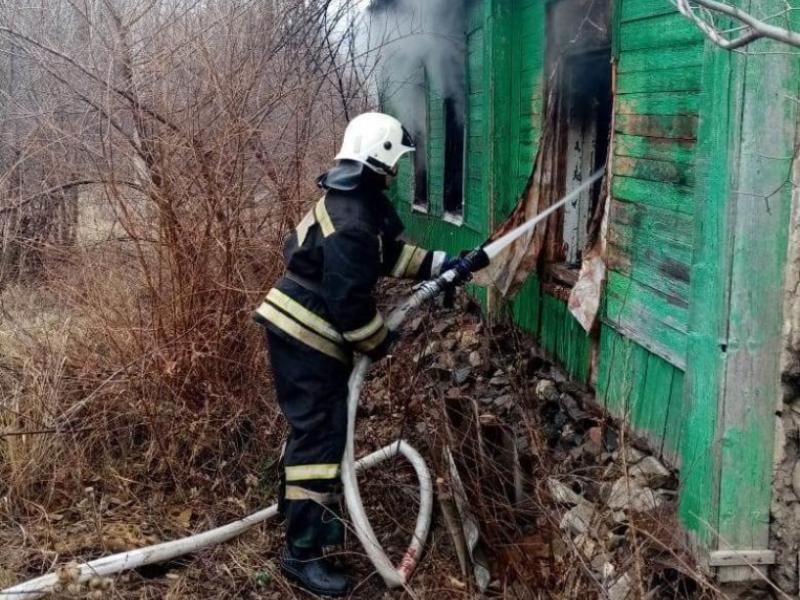 В Волгоградской области при пожаре погиб 65-летний мужчина