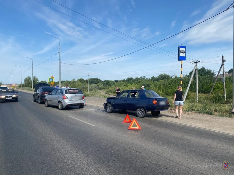 Аварии каждый день: очередное столкновение на опасной трассе под Волгоградом