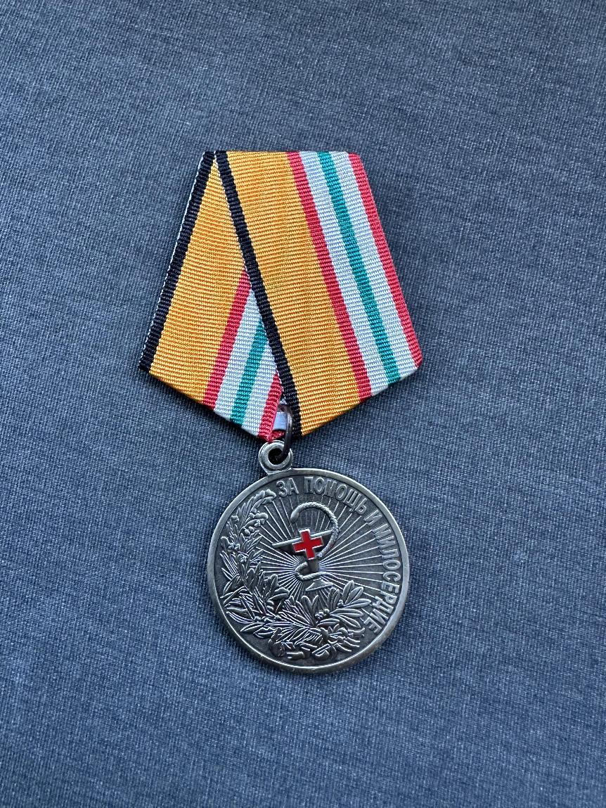 Михаил Серенко награжден медалью за поддержку СВО