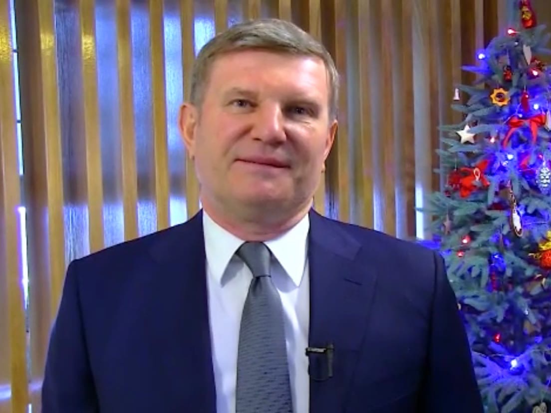 Промышленник и меценат Олег Савченко поздравил волгоградцев с наступившим Новым годом