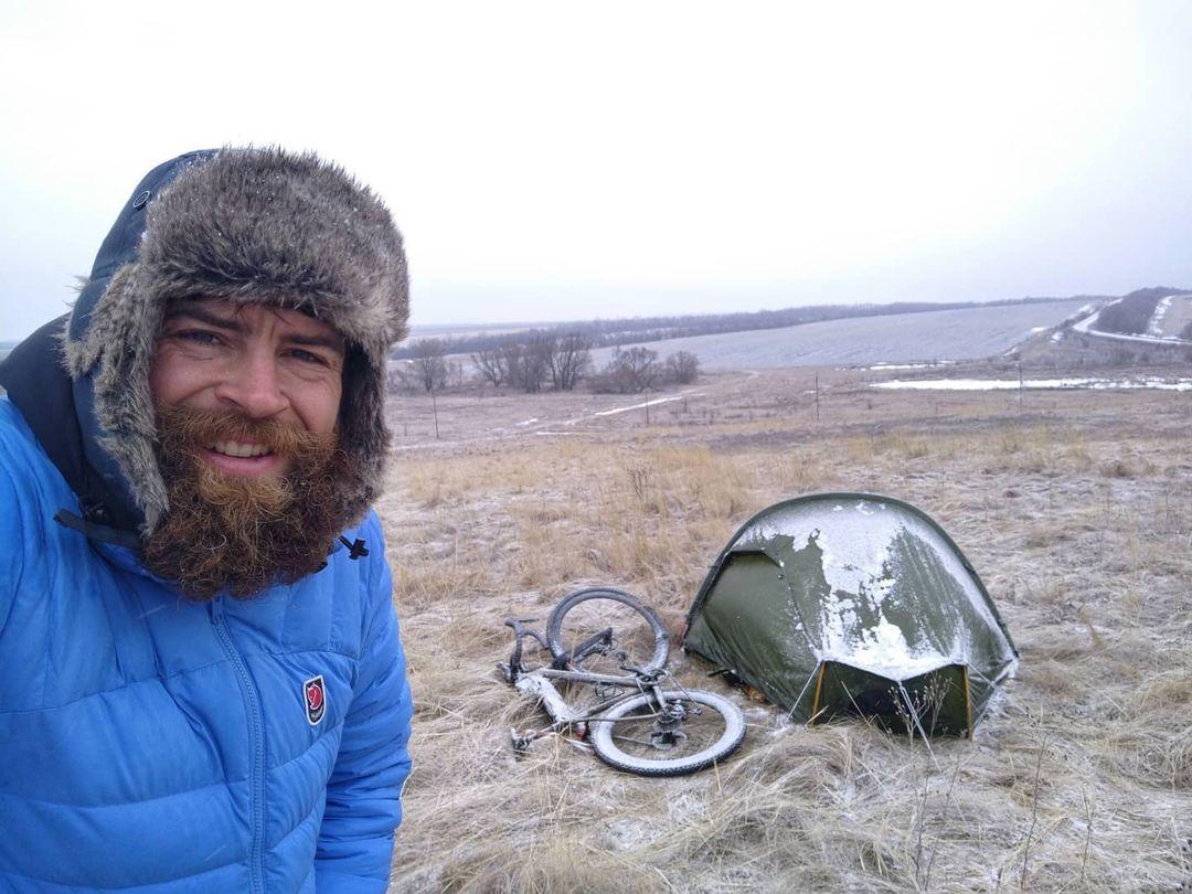 Совершающий кругосветное путешествие спортсмен-экстремал из Германии побывал в Волгоградской области