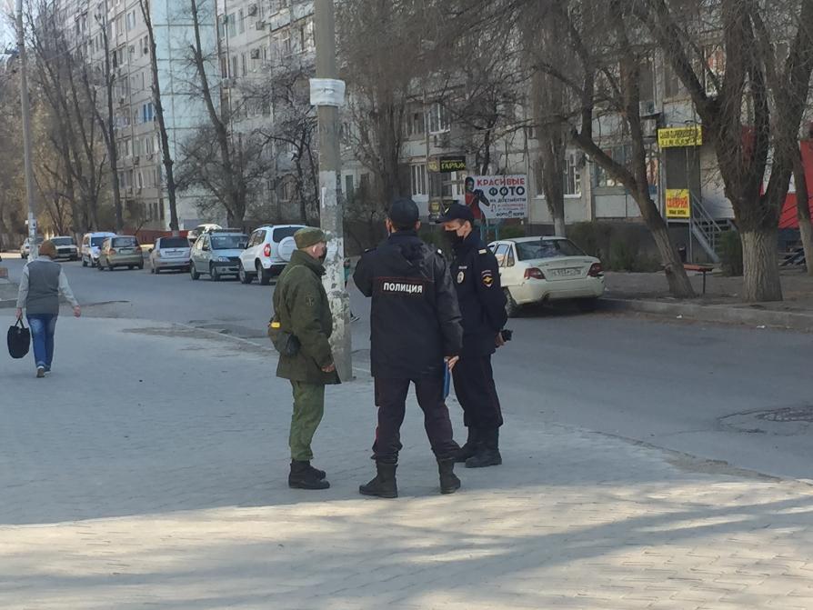 Волгоградская полиция провела рейд