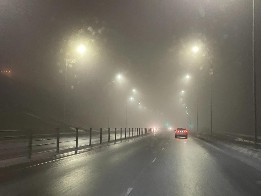 Мистический туман опустился на город – герой Волгоград