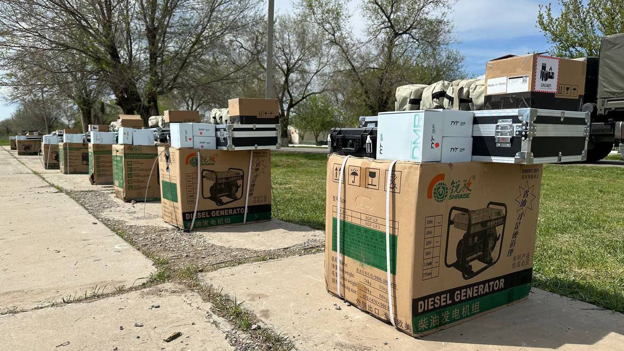 Из Волгограда отправлен груз военного снаряжения в зону СВО